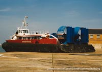 AP1-88 hovercraft promotional day by BHC -  (credit: The <a href='http://www.hovercraft-museum.org/' target='_blank'>Hovercraft Museum Trust</a>).